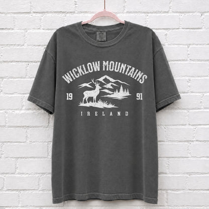 Wicklow Mountains Ireland Forest Graphic T-Shirt