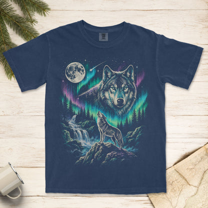 Wolf Vintage 90s Northern Lights T-Shirt