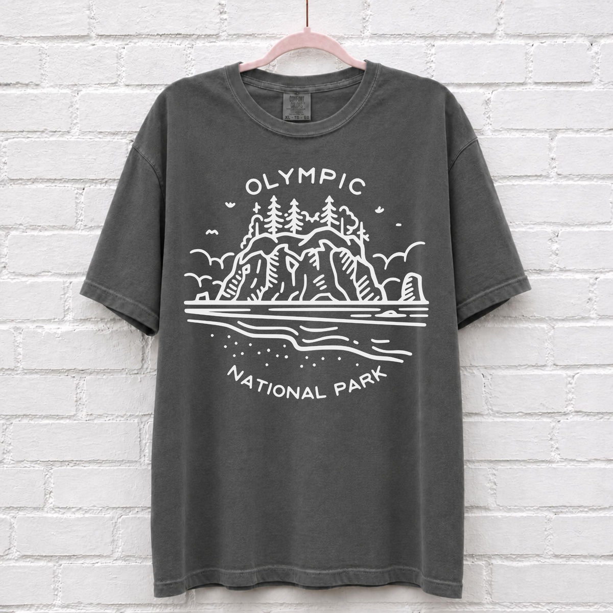 Vintage Olympic National Park Washington T-Shirt – alternate product view