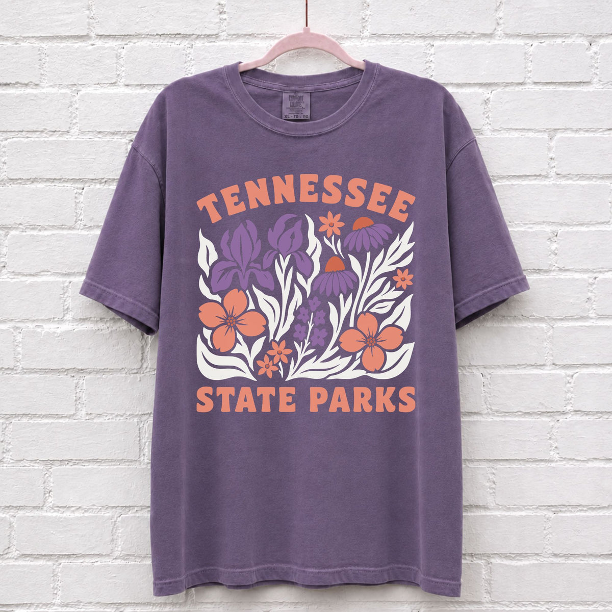 Tennessee State Parks Floral Graphic T-Shirt