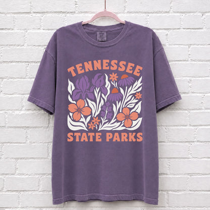 Tennessee State Parks Floral Graphic T-Shirt