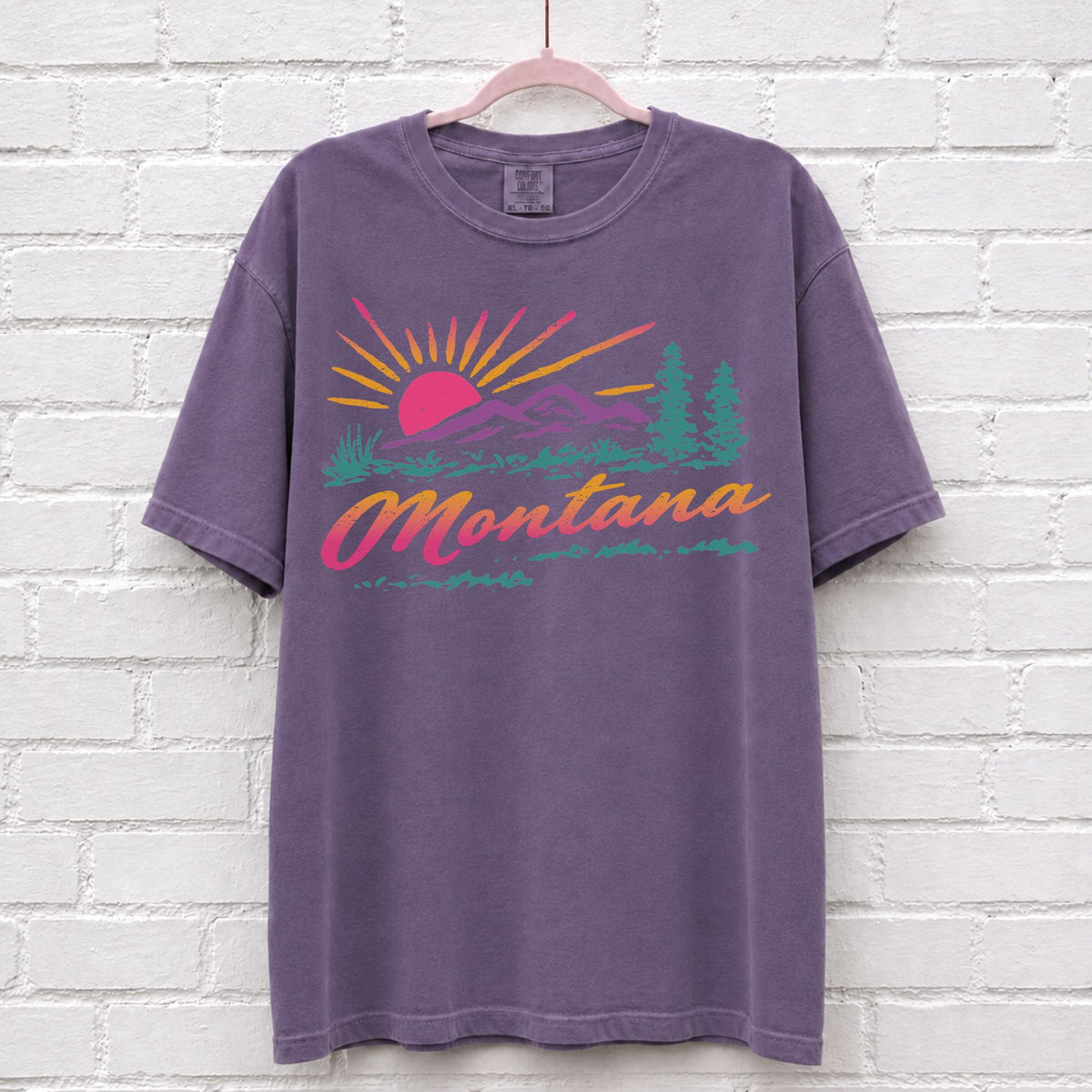 Vintage 80s Montana Graphic T-Shirt