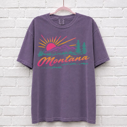 Vintage 80s Montana Graphic T-Shirt