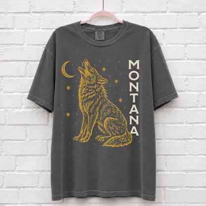 Starlight Montana Wolf Graphic T-Shirt