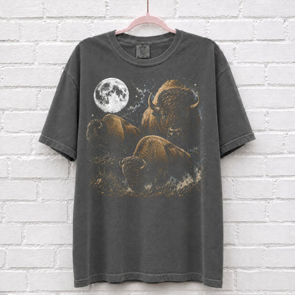 Bison Moonlight Vintage 90s T-Shirt – alternate product view