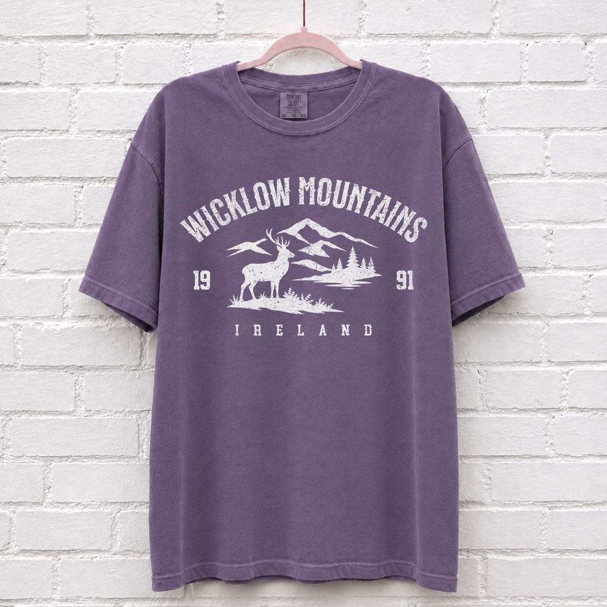 Wicklow Mountains Ireland Forest Graphic T-Shirt