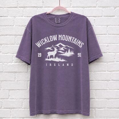Wicklow Mountains Ireland Forest Graphic T-Shirt