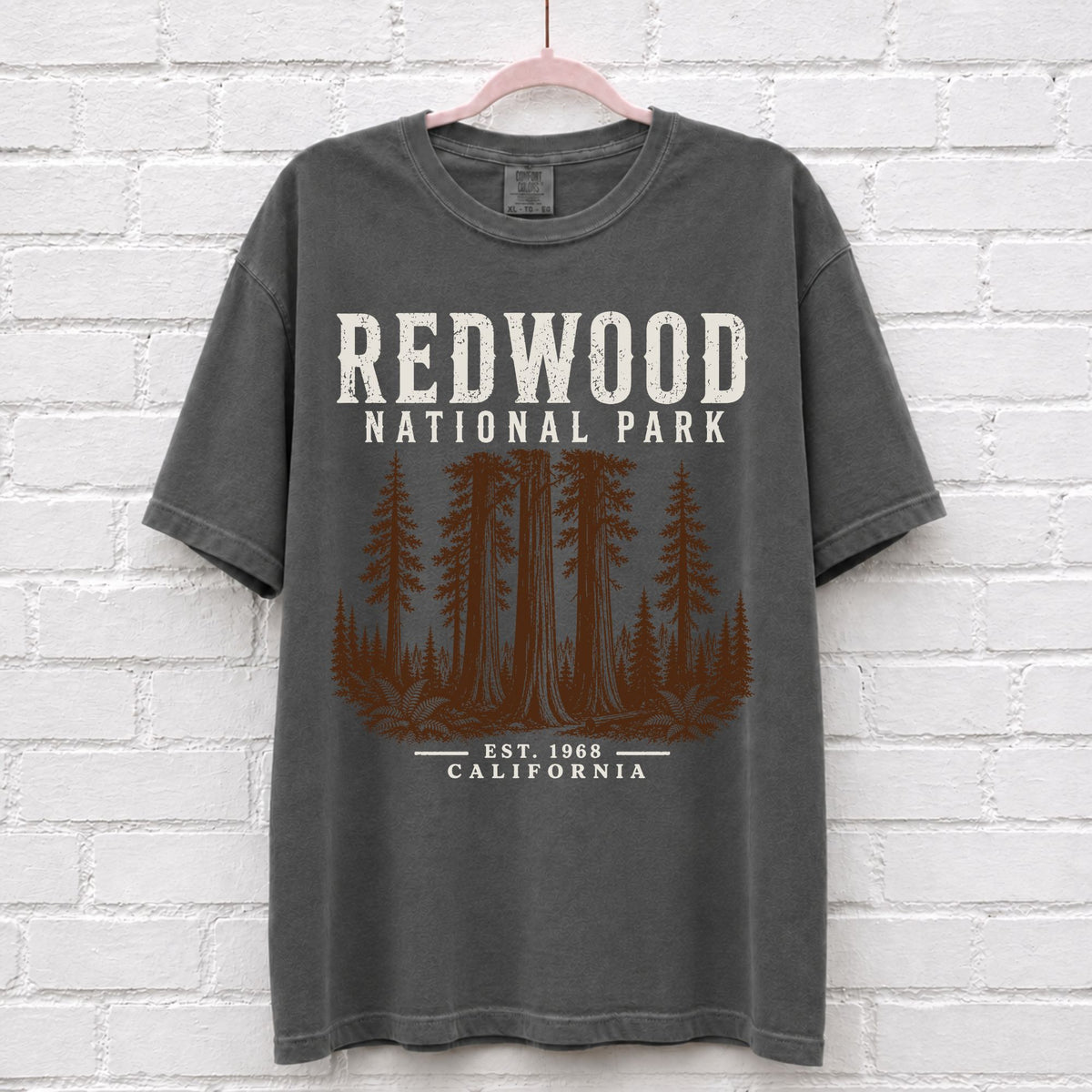 Vintage Redwood National Park California T-Shirt
