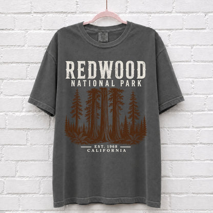 Vintage Redwood National Park California T-Shirt