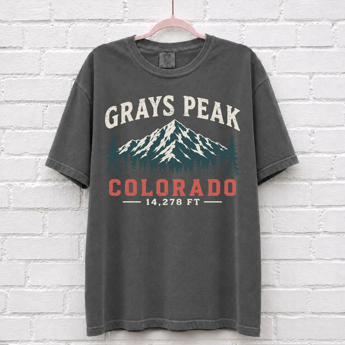 Grays Peak Colorado T-Shirt – alternate product view