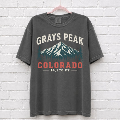Grays Peak Colorado T-Shirt – alternate product view