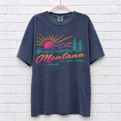Vintage 80s Montana Graphic T-Shirt