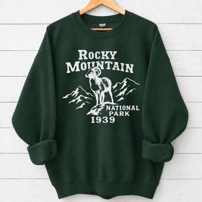 Rocky Mountain National Park Vintage Sweatshirt
