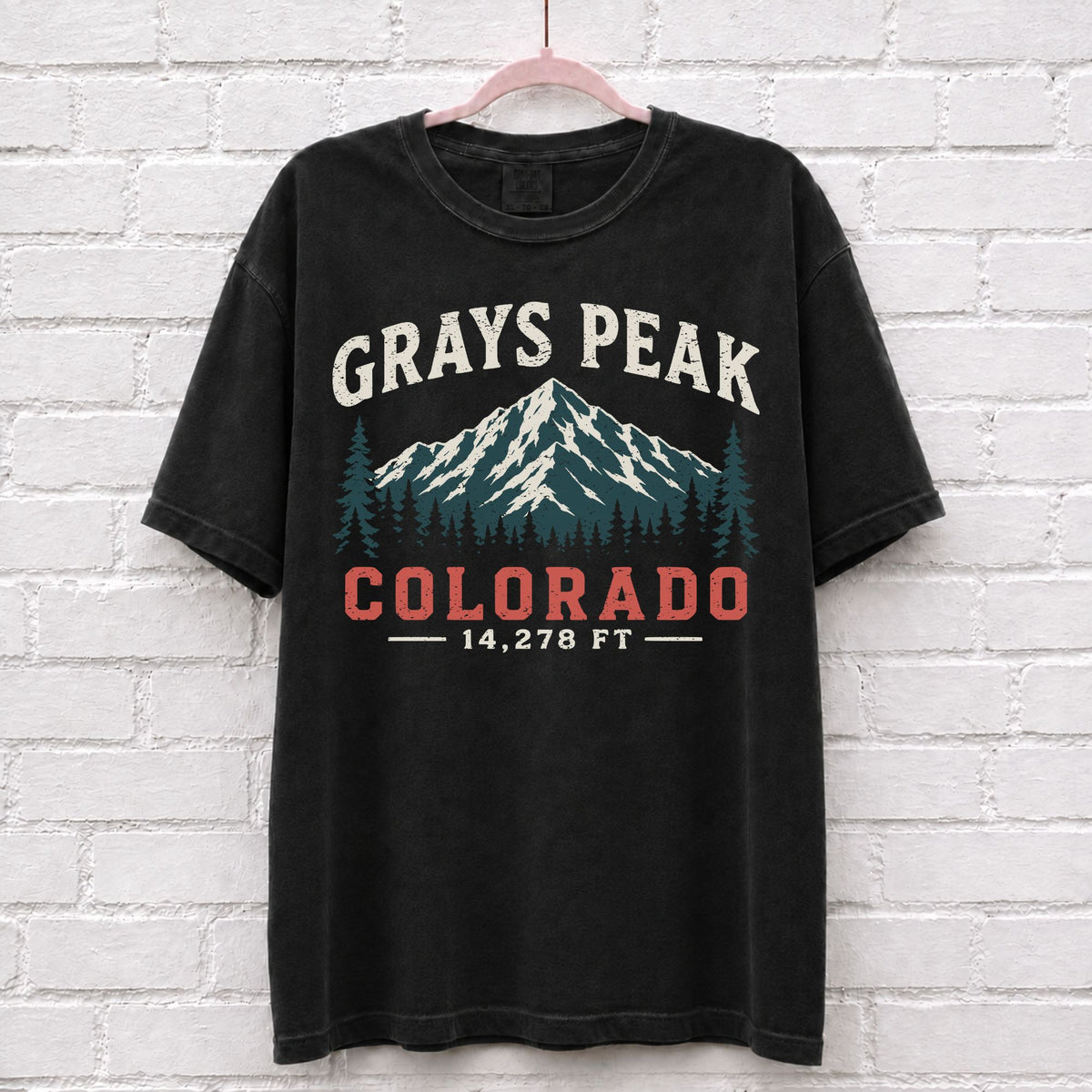 Grays Peak Colorado T-Shirt – alternate product view