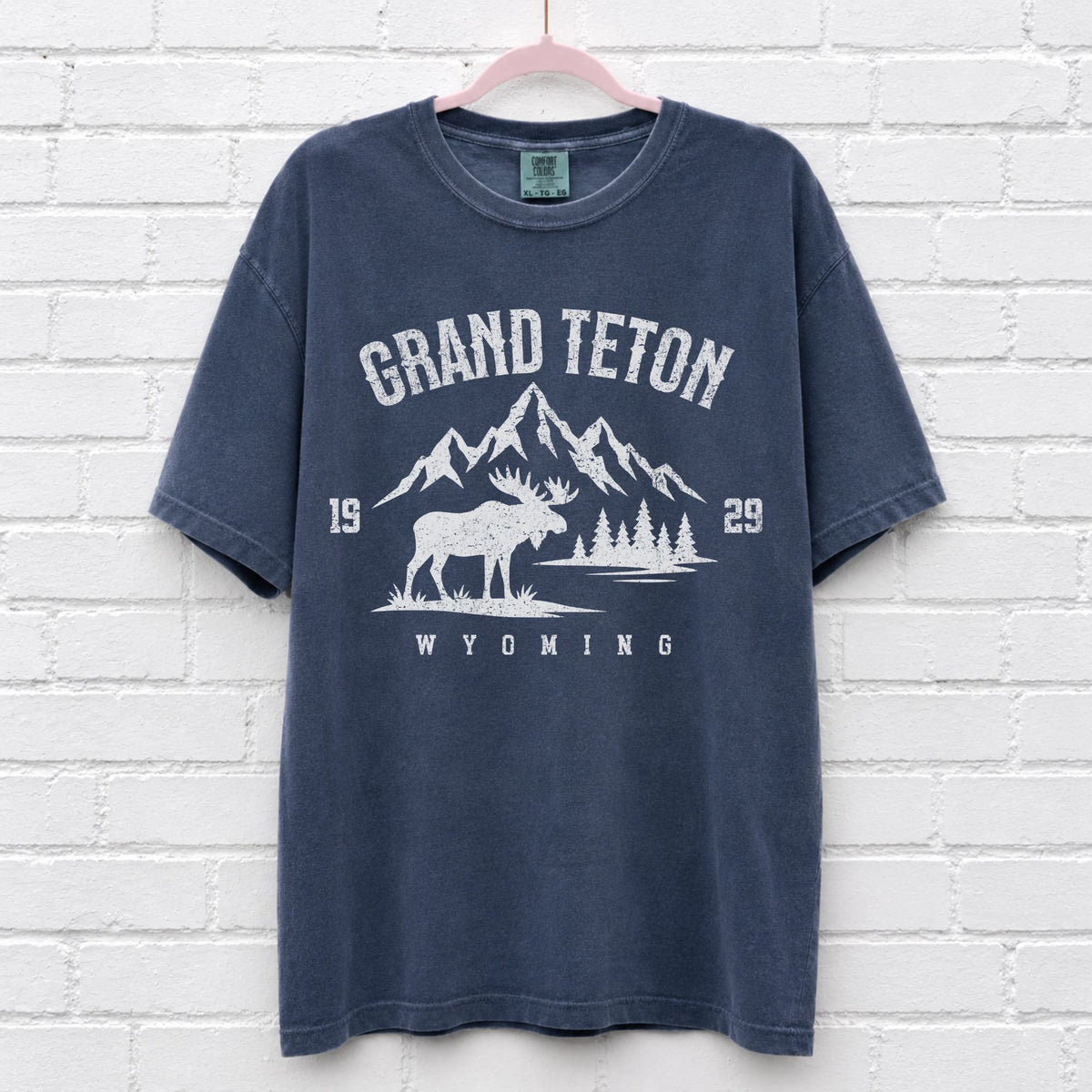 Grand Teton Wyoming Moose T-Shirt