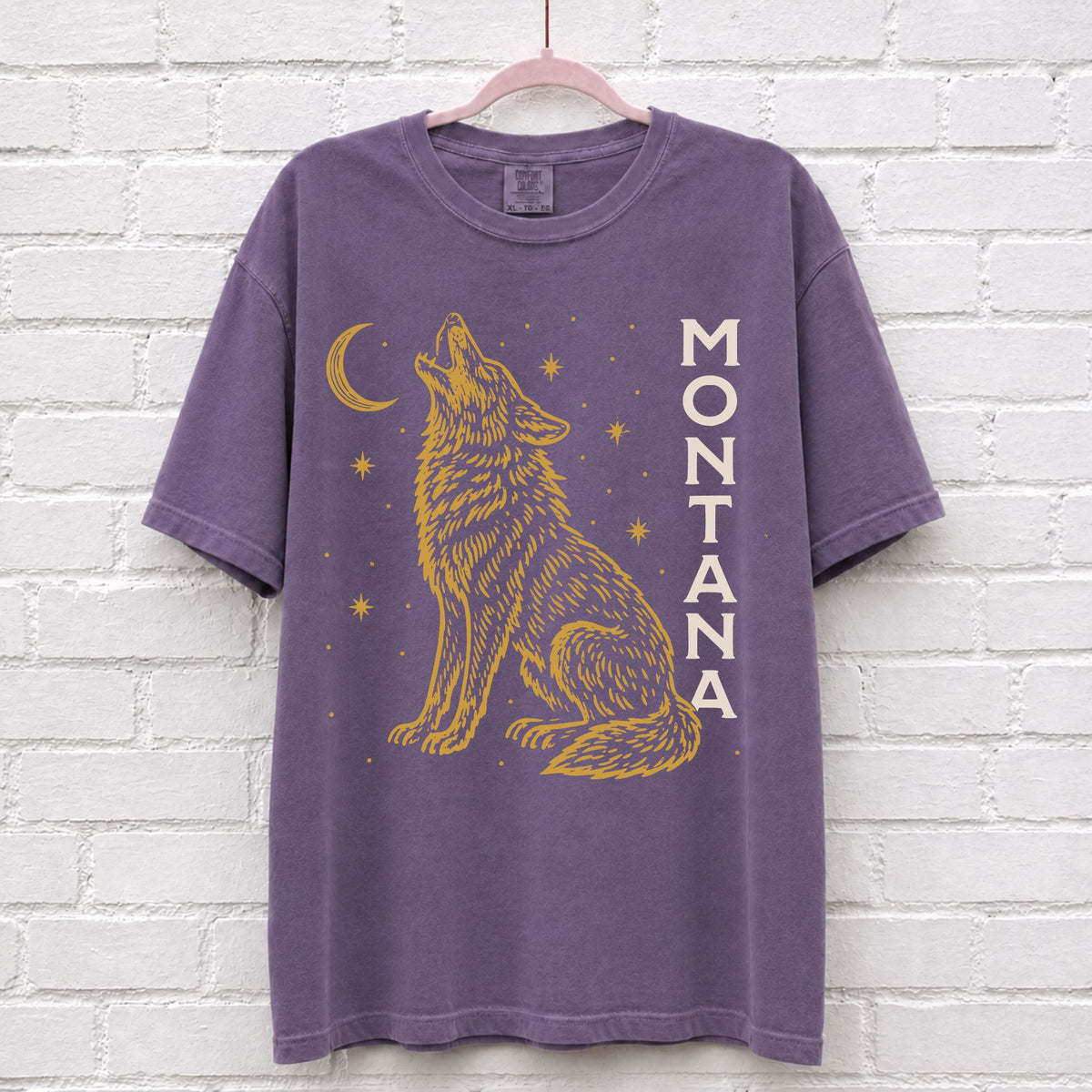 Starlight Montana Wolf Graphic T-Shirt