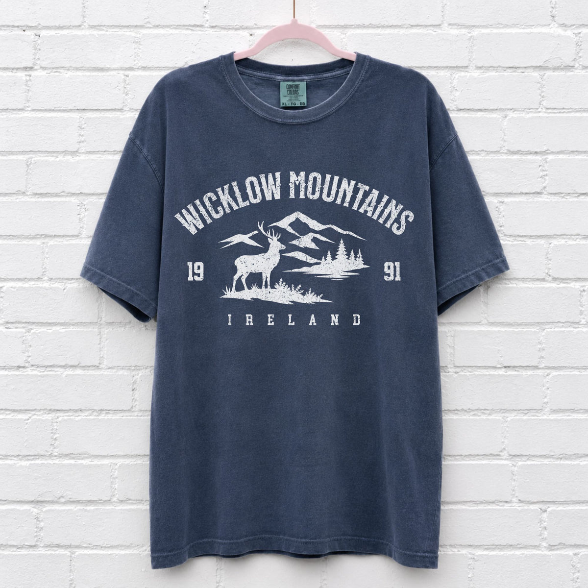 Wicklow Mountains Ireland Forest Graphic T-Shirt