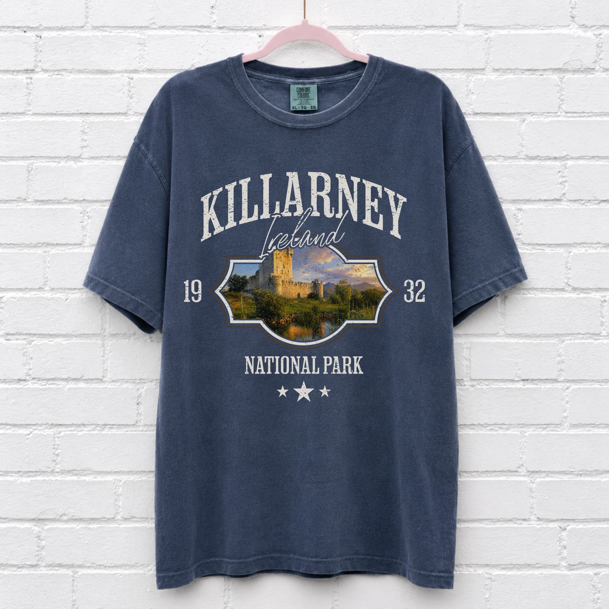 Killarney Ireland Ross Castle Landscape T-Shirt