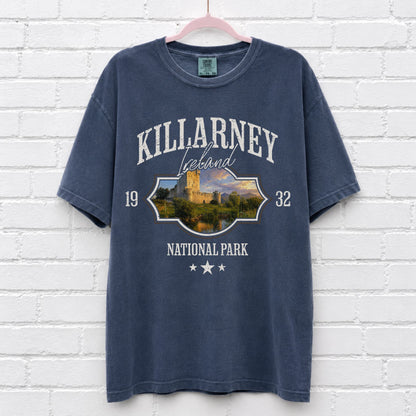 Killarney Ireland Ross Castle Landscape T-Shirt