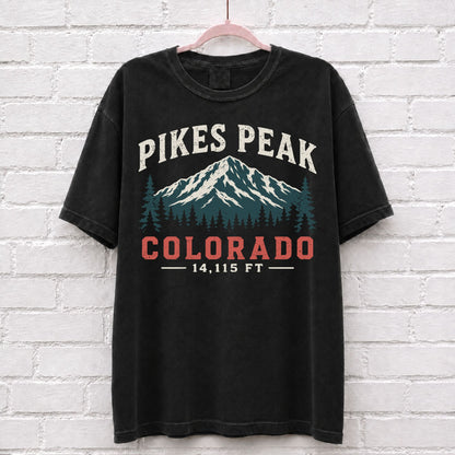 Pikes Peak Colorado T-Shirt – alternate product view