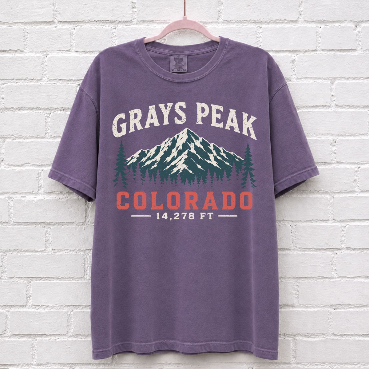 Grays Peak Colorado T-Shirt – alternate product view