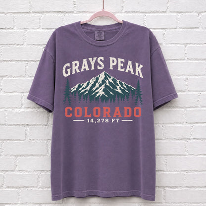Grays Peak Colorado T-Shirt – alternate product view
