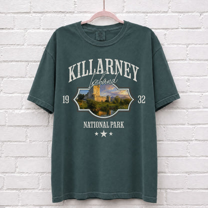 Killarney Ireland Ross Castle Landscape T-Shirt