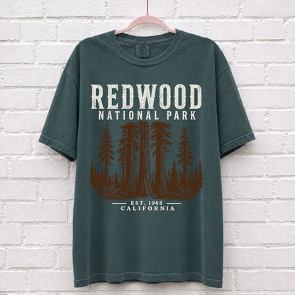 Vintage Redwood National Park California T-Shirt