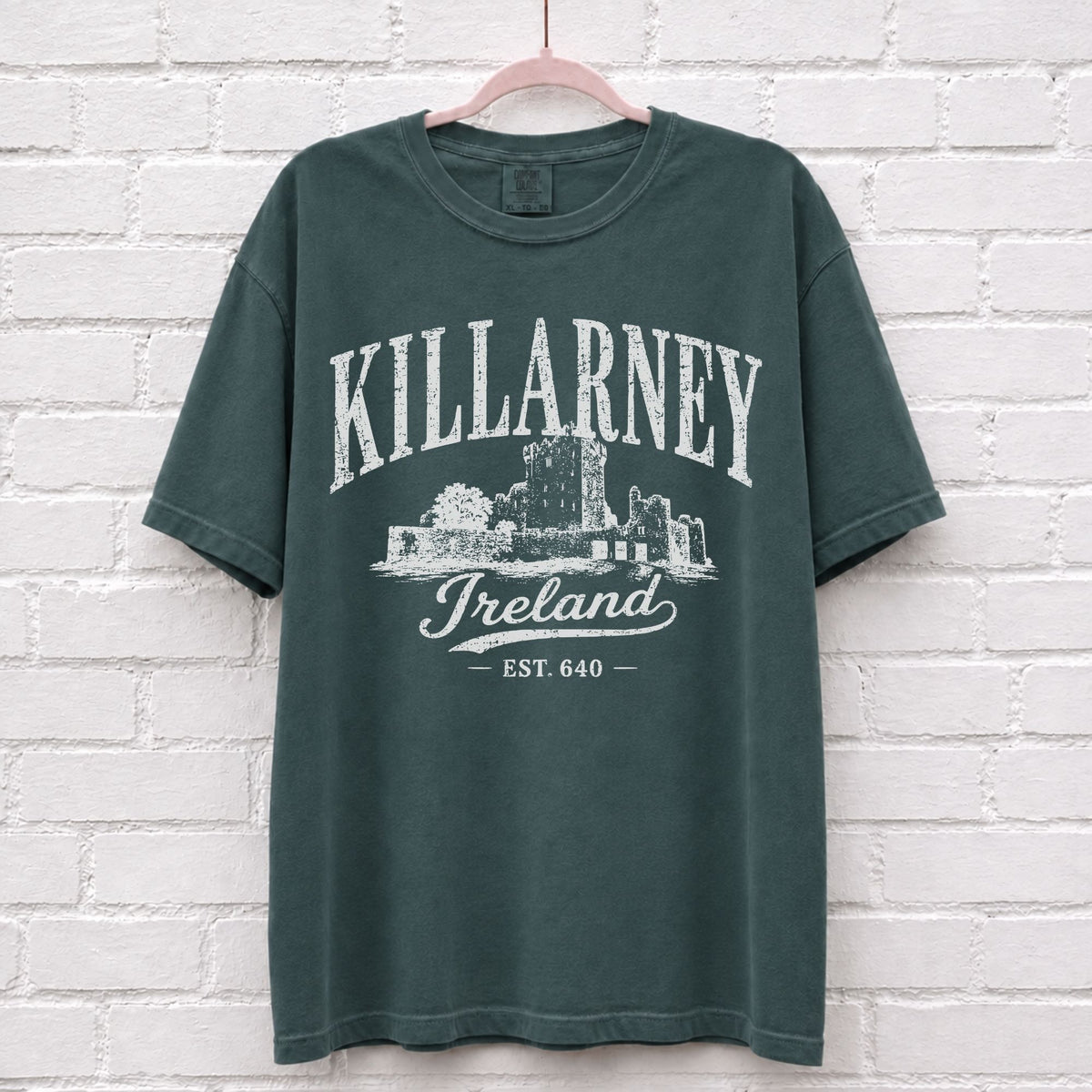 Killarney Ireland Ross Castle Graphic T-Shirt