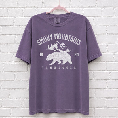Vintage Smoky Mountains Tennessee T-Shirt – alternate product view