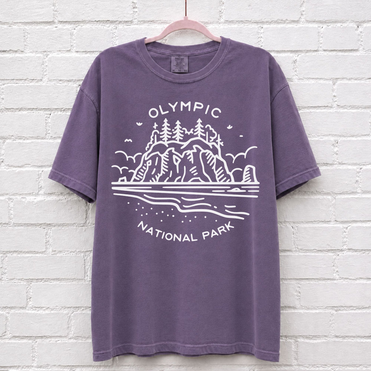 Vintage Olympic National Park Washington T-Shirt – alternate product view