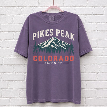 Pikes Peak Colorado T-Shirt – alternate product view