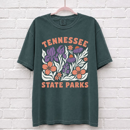 Tennessee State Parks Floral Graphic T-Shirt