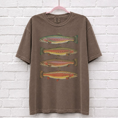 Vintage Rainbow Trout T-Shirt – alternate product view