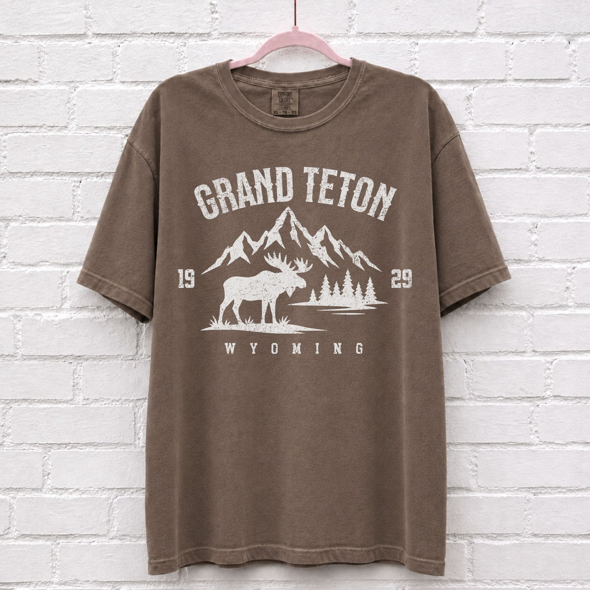 Grand Teton Wyoming Moose T-Shirt