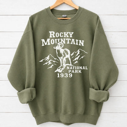 Rocky Mountain National Park Vintage Sweatshirt