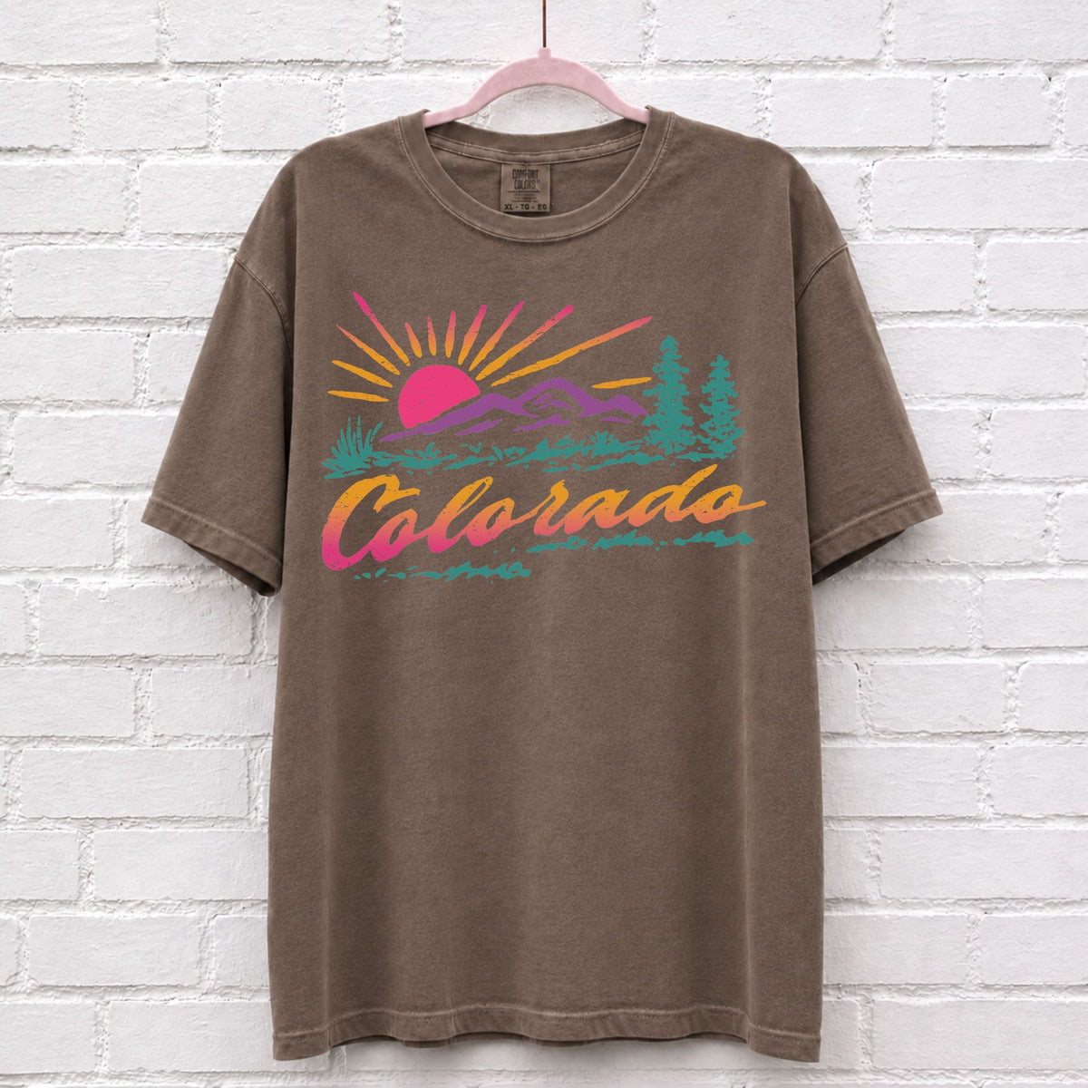 Retro 80s Colorado T-Shirt – alternate product view