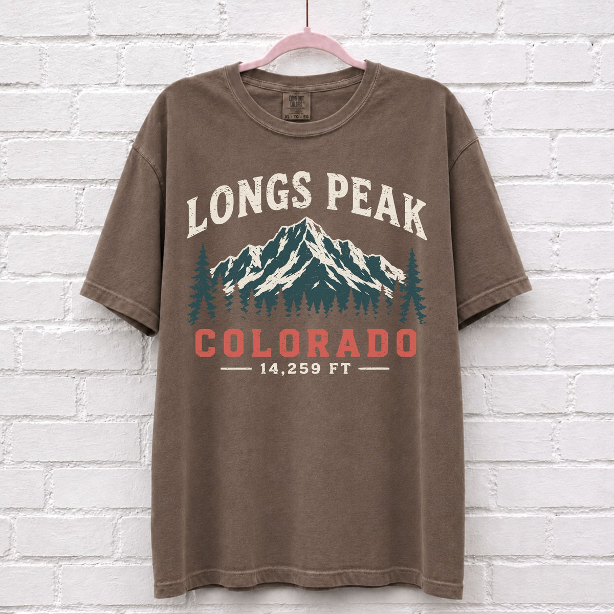Longs Peak Colorado T-Shirt – alternate product view