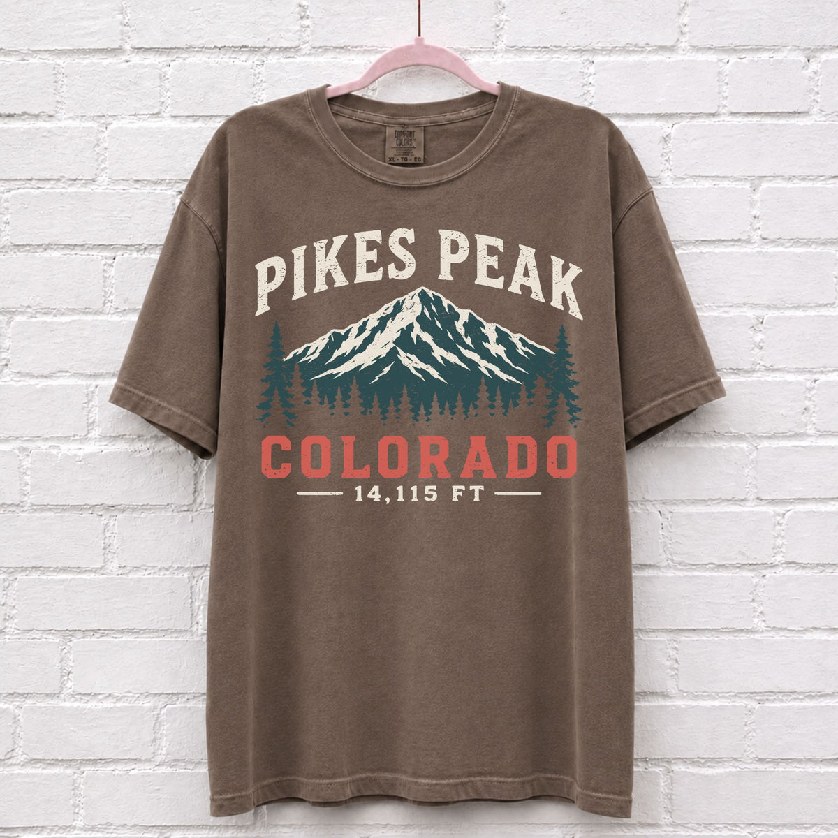 Pikes Peak Colorado T-Shirt – alternate product view