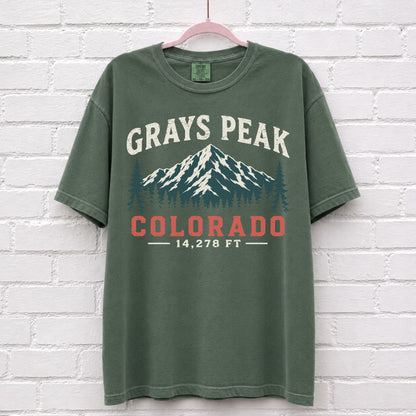 Grays Peak Colorado T-Shirt – alternate product view