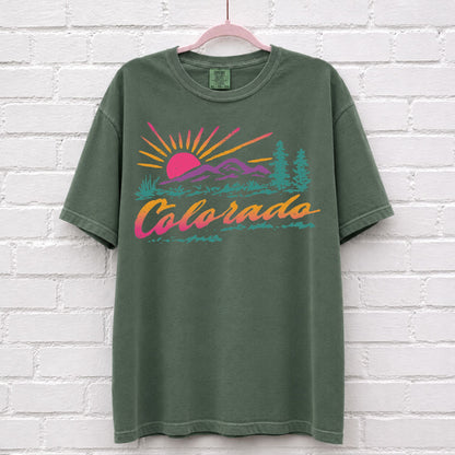 Retro 80s Colorado T-Shirt – alternate product view