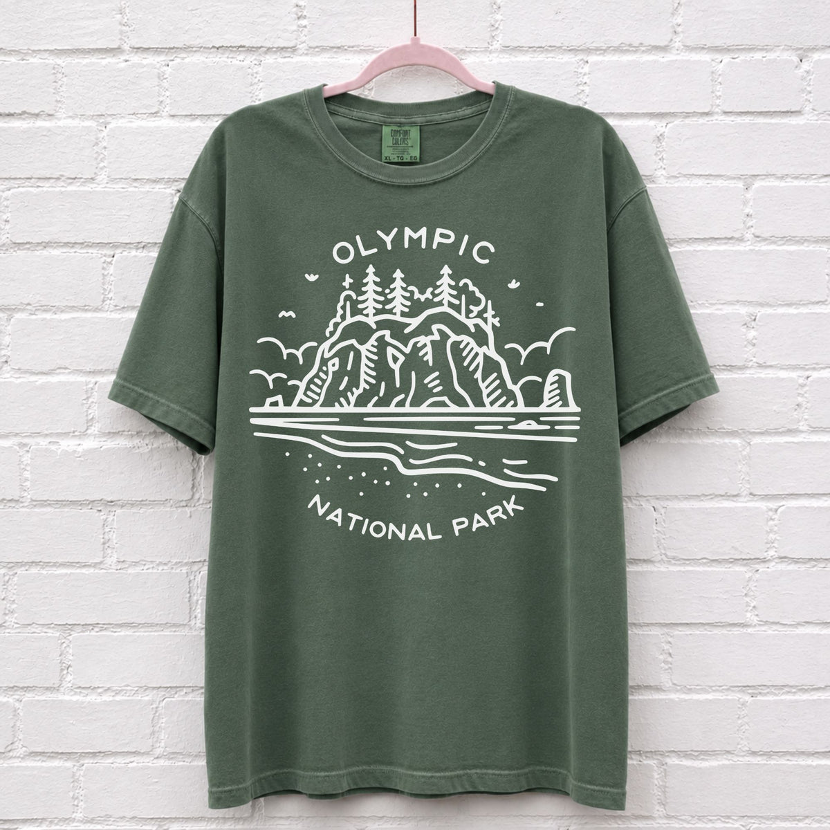 Vintage Olympic National Park Washington T-Shirt – alternate product view