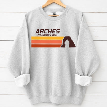 Retro Arches National Park Landscape Sweatshirt