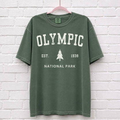 Vintage Olympic National Park Est 1938 T-Shirt
