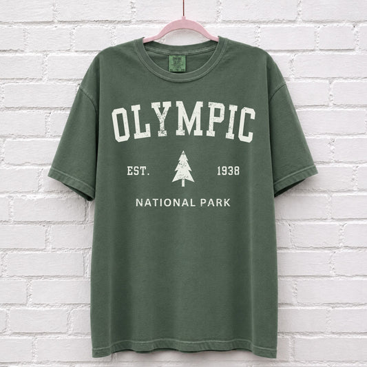 Vintage Olympic National Park Est 1938 T-Shirt