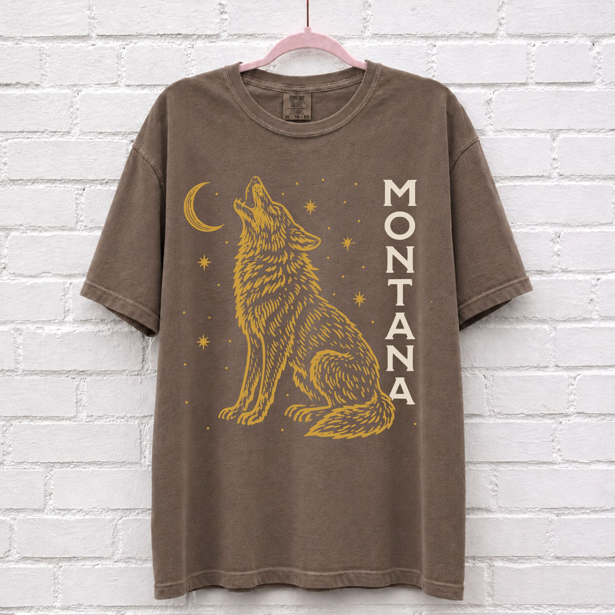 Starlight Montana Wolf Graphic T-Shirt