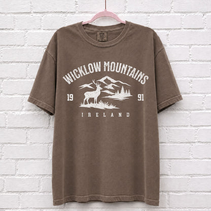 Wicklow Mountains Ireland Forest Graphic T-Shirt