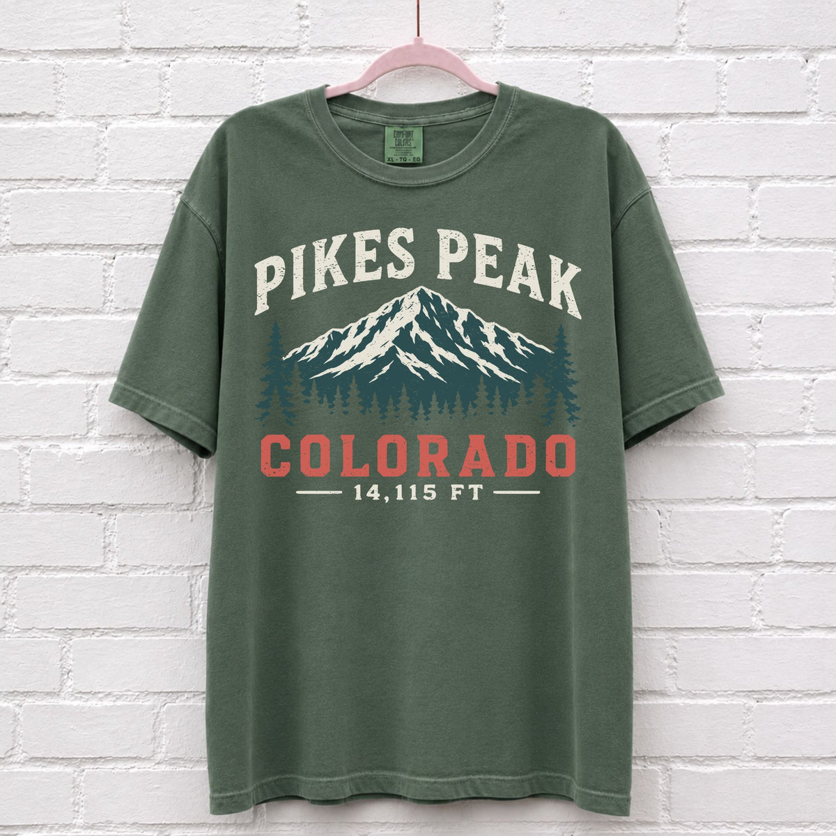 Pikes Peak Colorado T-Shirt – alternate product view