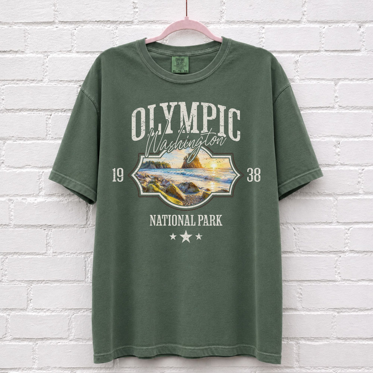 Olympic National Park Washington T-Shirt – alternate product view