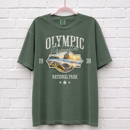 Olympic National Park Washington T-Shirt – alternate product view